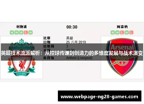 英超技术流派解析:从控球传递到创造力的多维度发展与战术演变 英超技术流派解析:从控球传递到创造力的多维度发展与战术演变